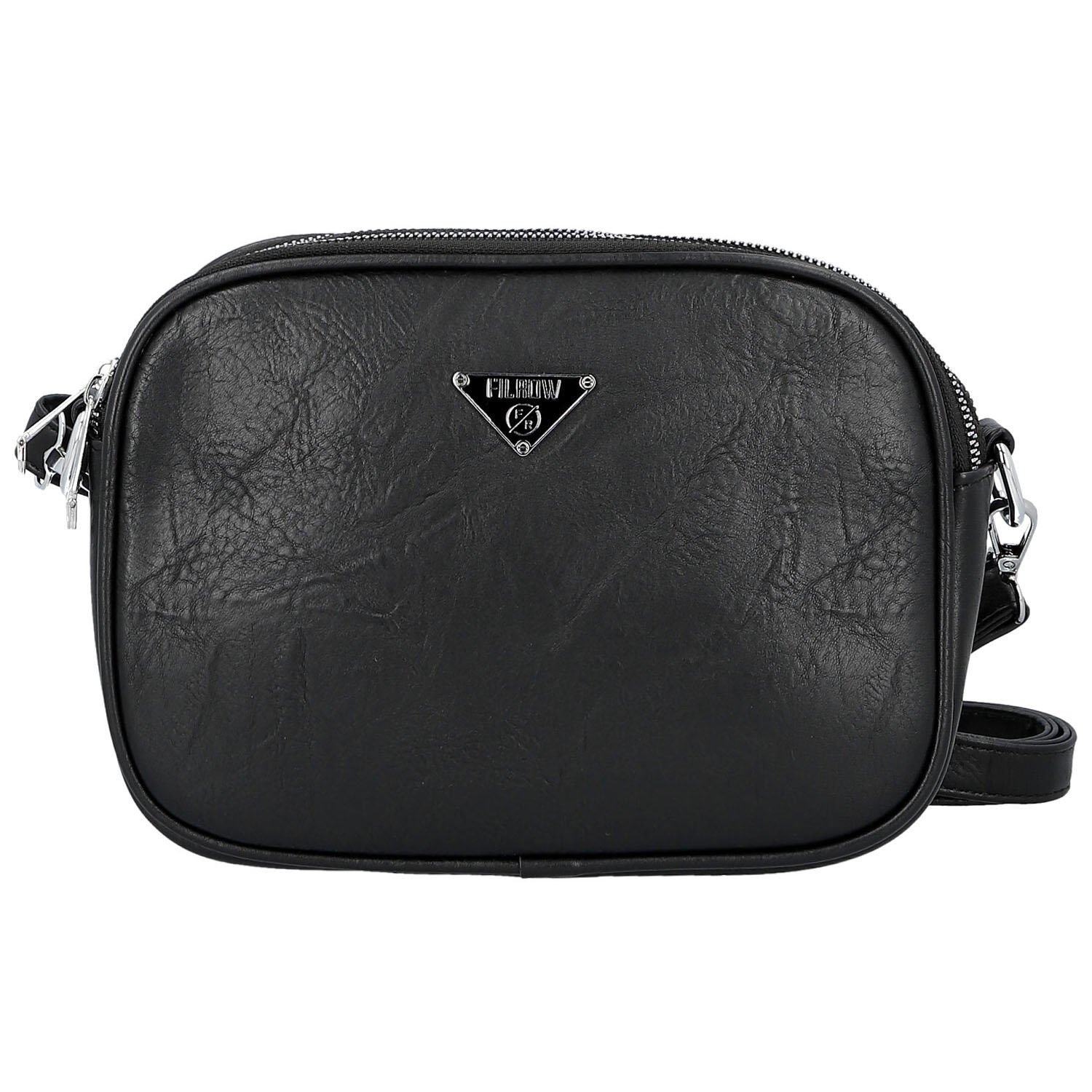 Dámská crossbody kabelka černá - Firenze Kitty