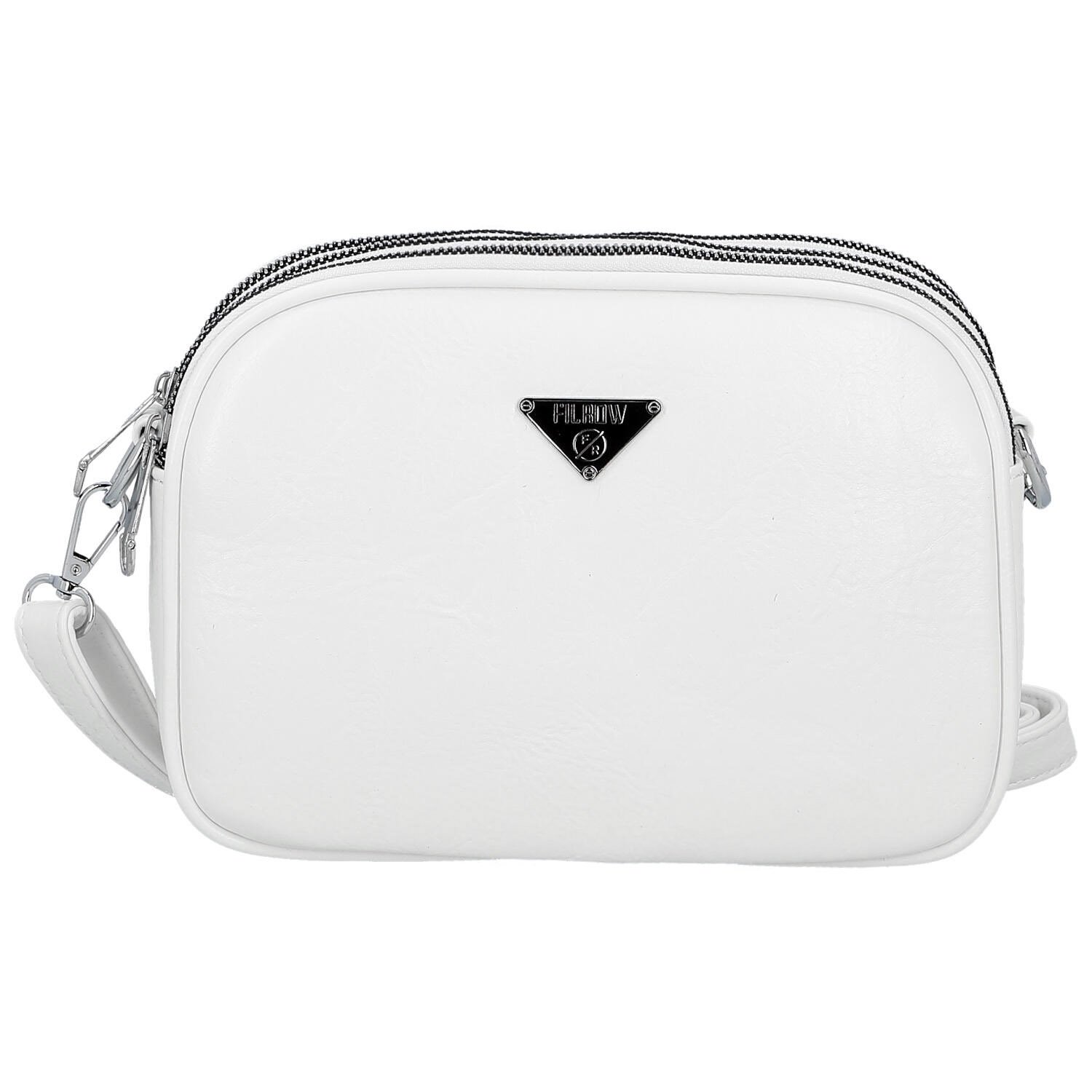 Dámská crossbody kabelka bílá - Firenze Kitty