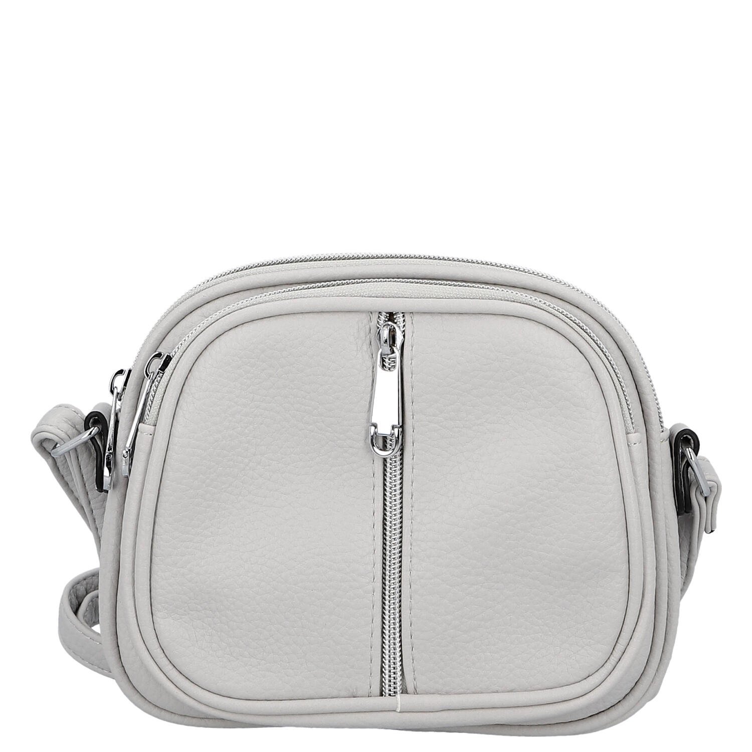 Dámská crossbody kabelka šedá - Firenze Patrika