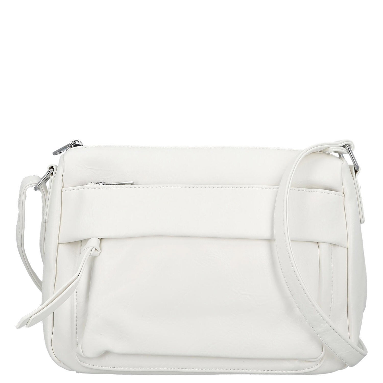 Dámská crossbody kabelka bílá - Firenze Arafia