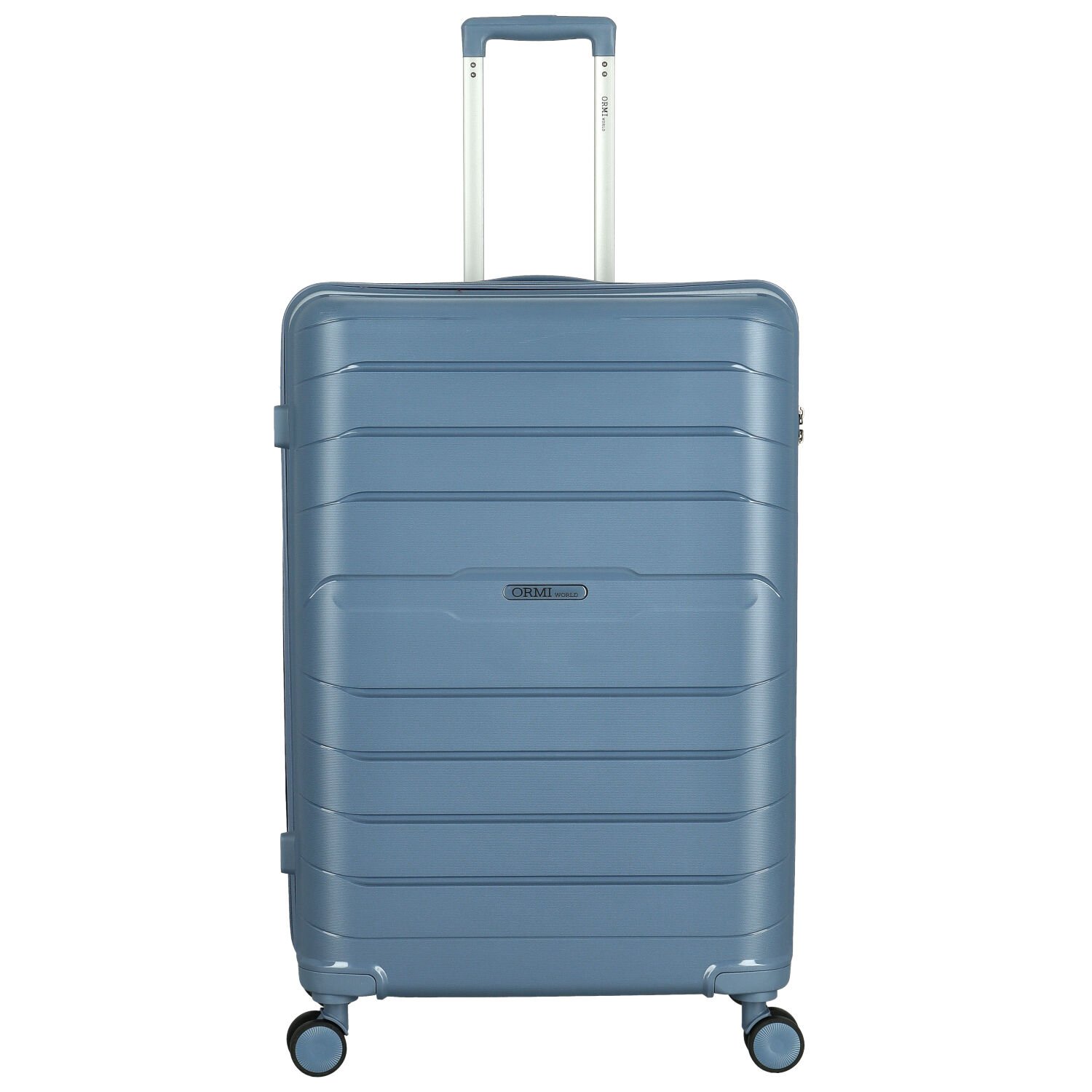 Cestovní plastový kufr světle modrý - Ormi Hiep M