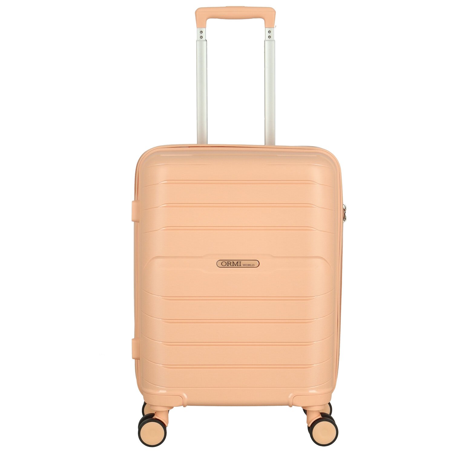Cestovní plastový kufr světle růžový - Ormi Hiep S