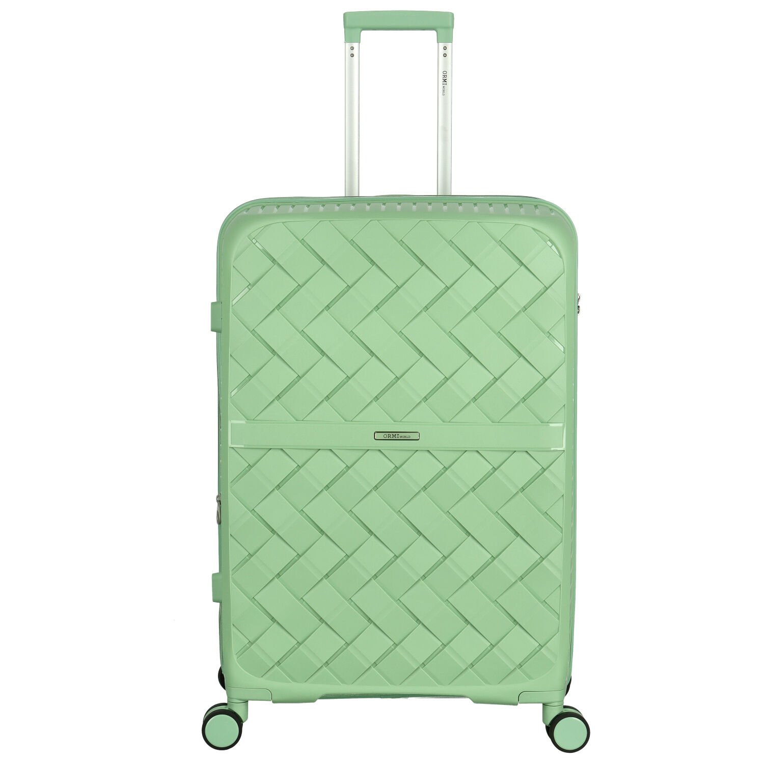 Cestovní plastový kufr světle zelený - Ormi Ikar L