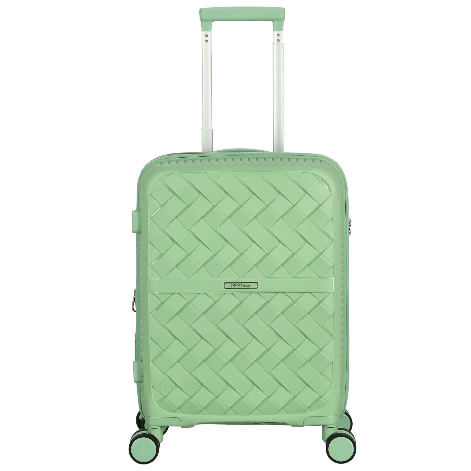 Cestovní plastový kufr světle zelený - Ormi Ikar S