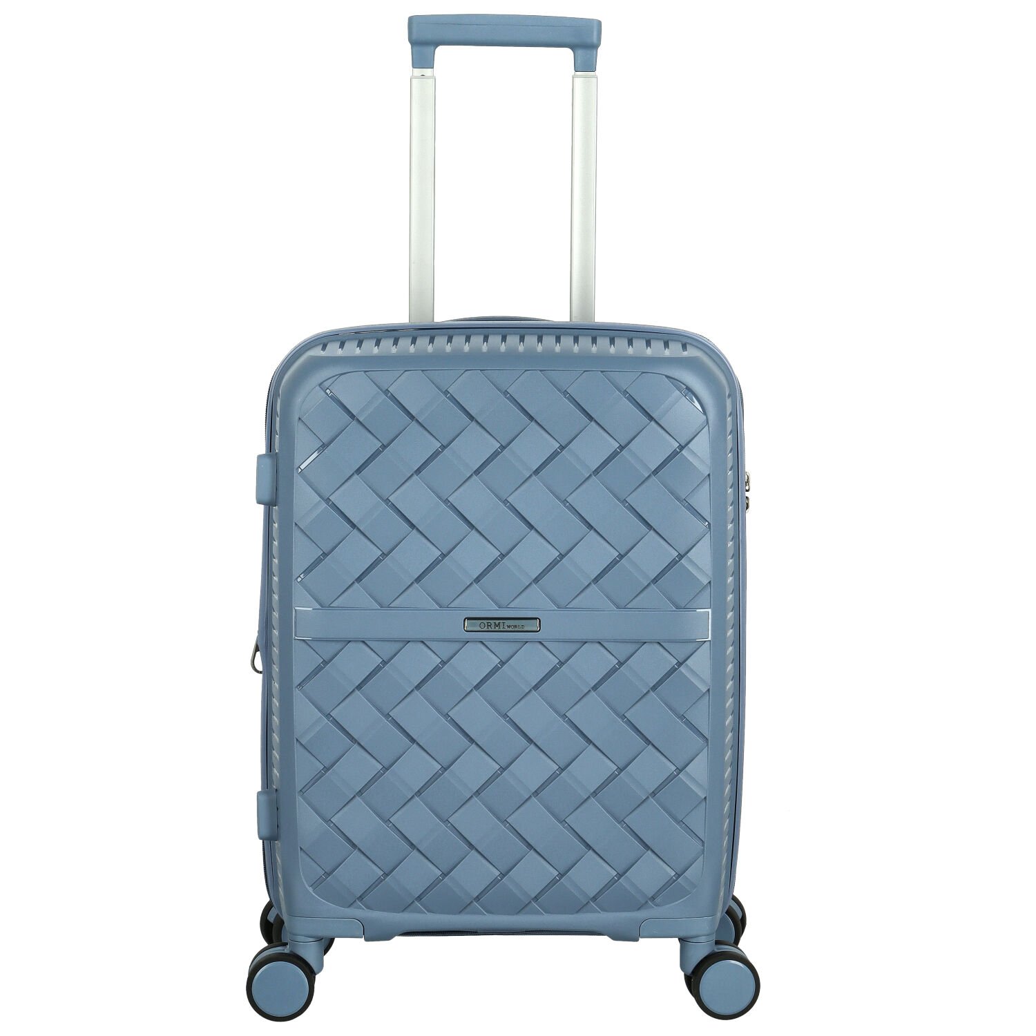 Cestovní plastový kufr džínově modrý - Ormi Ikar S