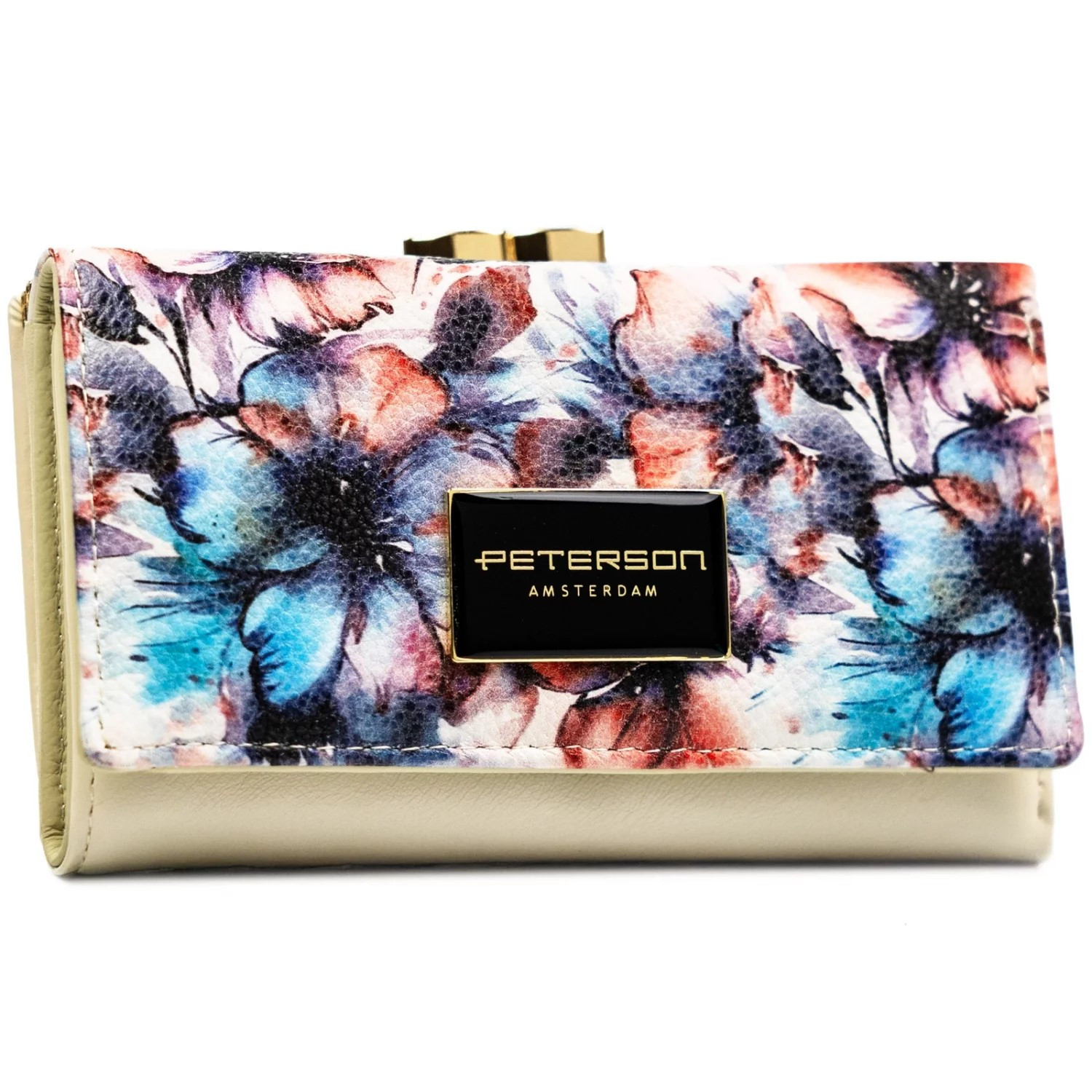 Dámská kožená peněženka modrá - Peterson Dijana