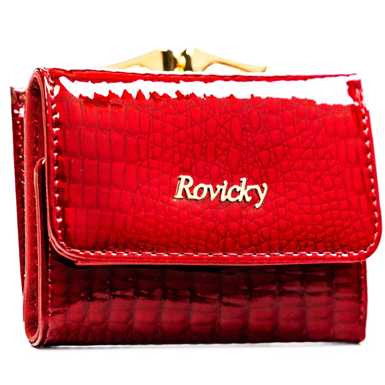 Dámská kožená peněženka červená - Rovicky Galax