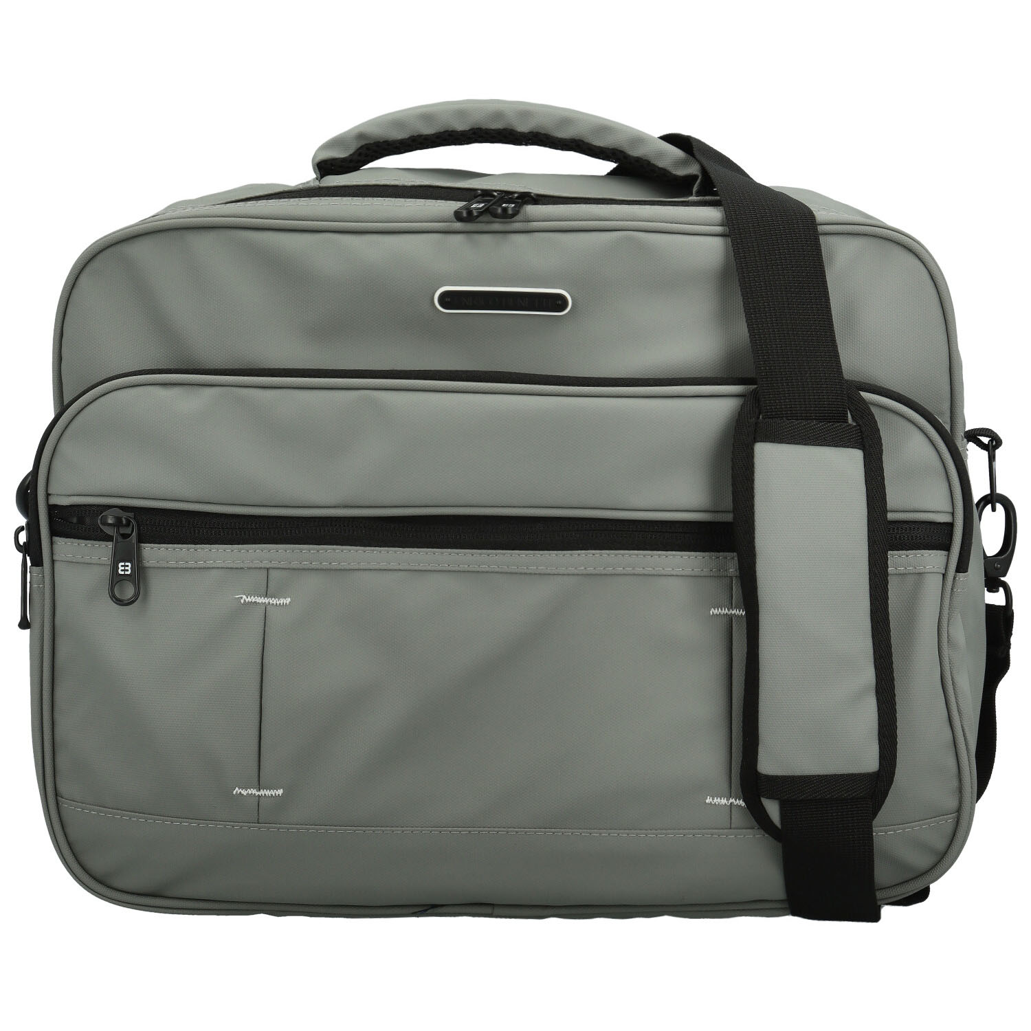 Pánská taška přes rameno šedá - Enrico Benetti Kerim