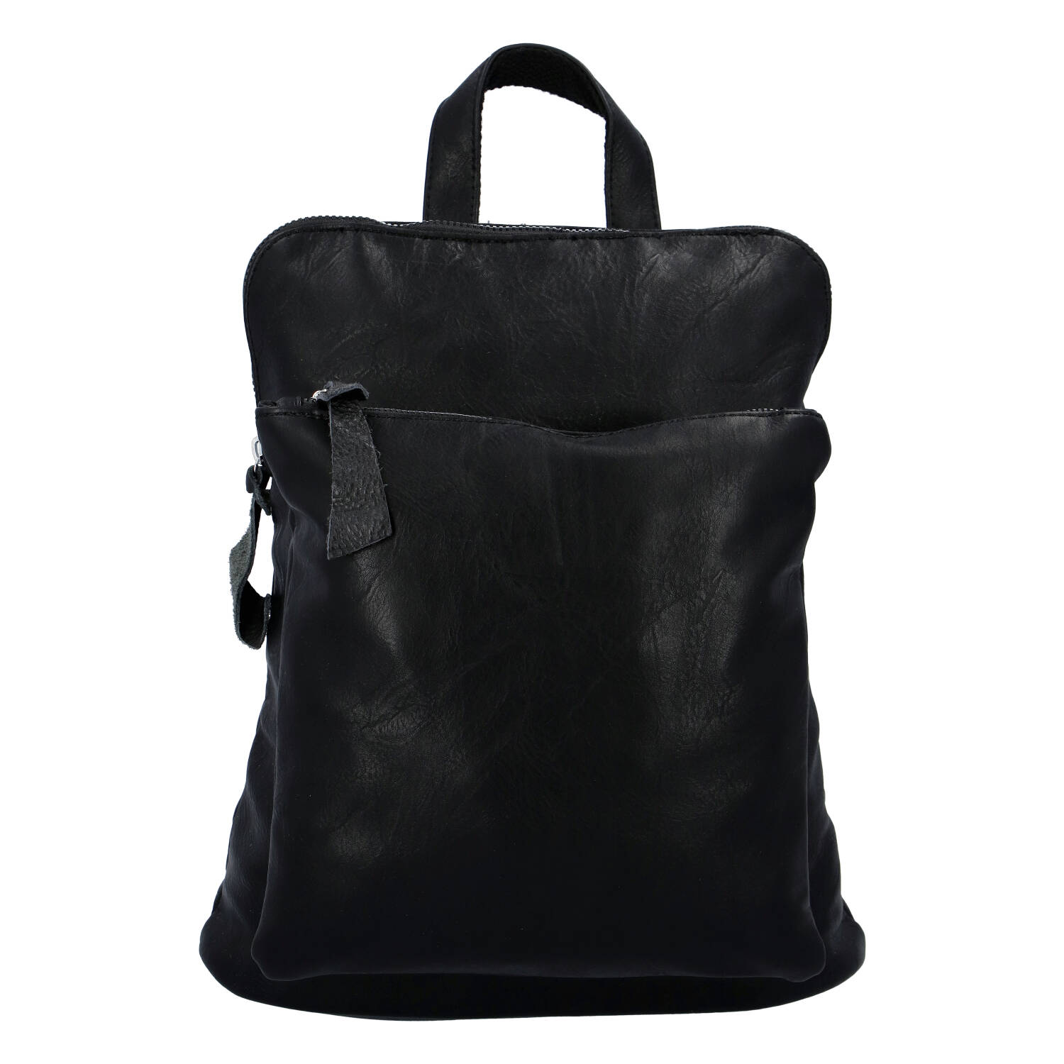 Levně Dámský městský batoh kabelka černý - Paolo Bags Buginni