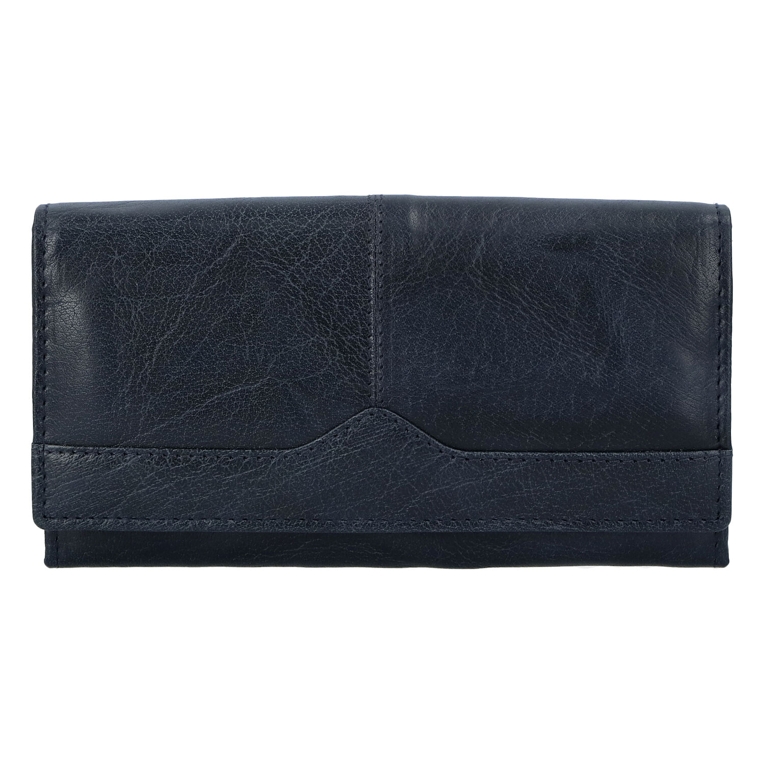 Levně Dámská kožená peněženka tmavě modrá - Tomas Slat