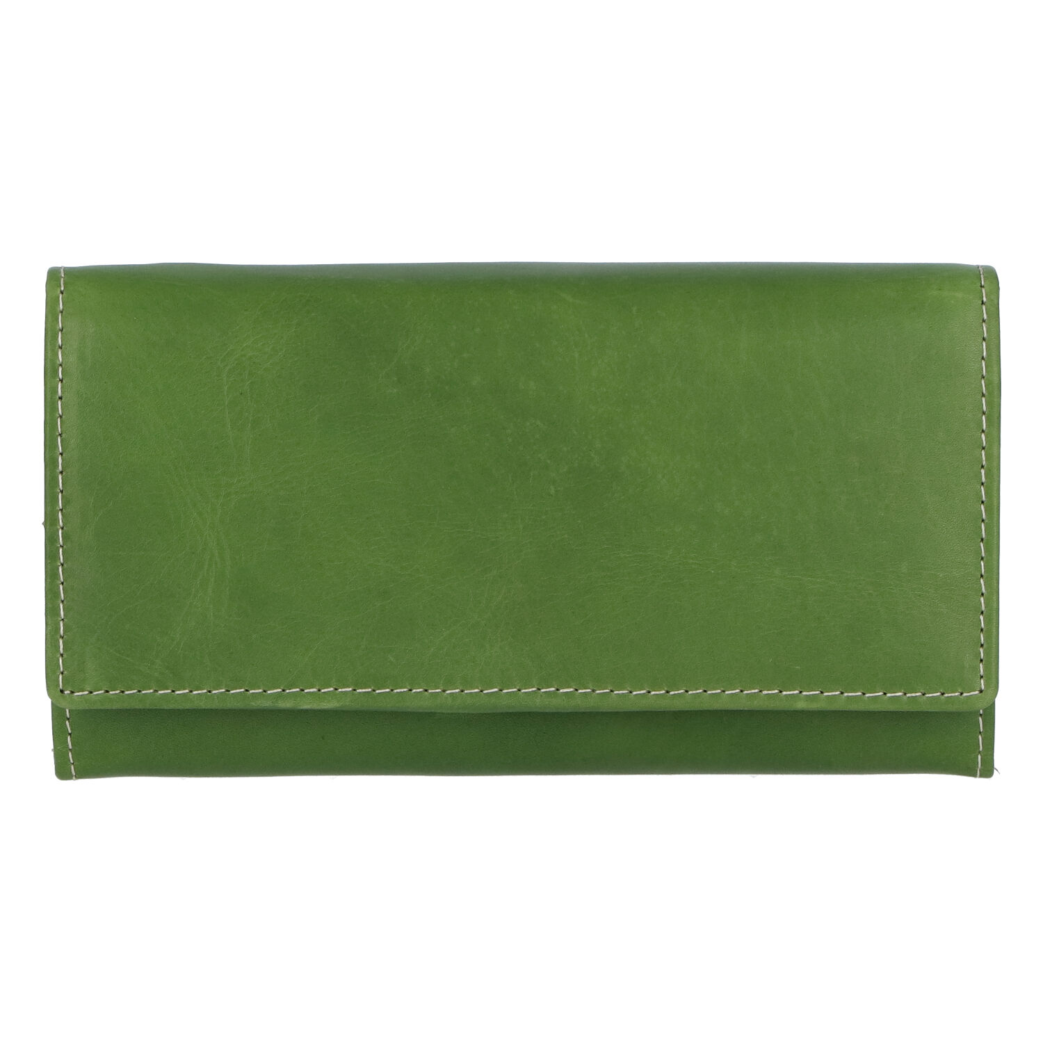 Levně Dámská kožená peněženka zelená - Tomas Kalasia