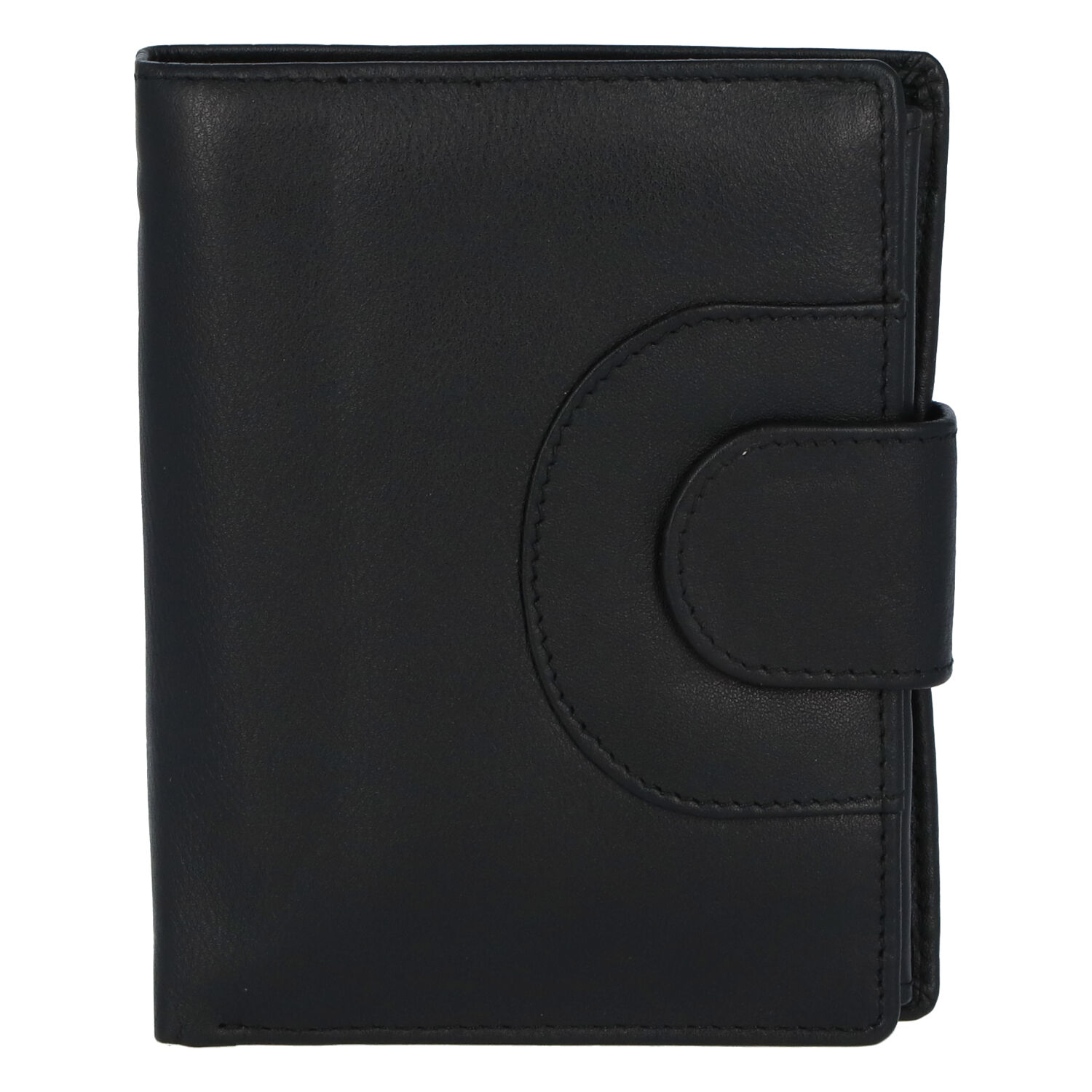 Levně Elegantní kožená peněženka černá - Tomas Pilia