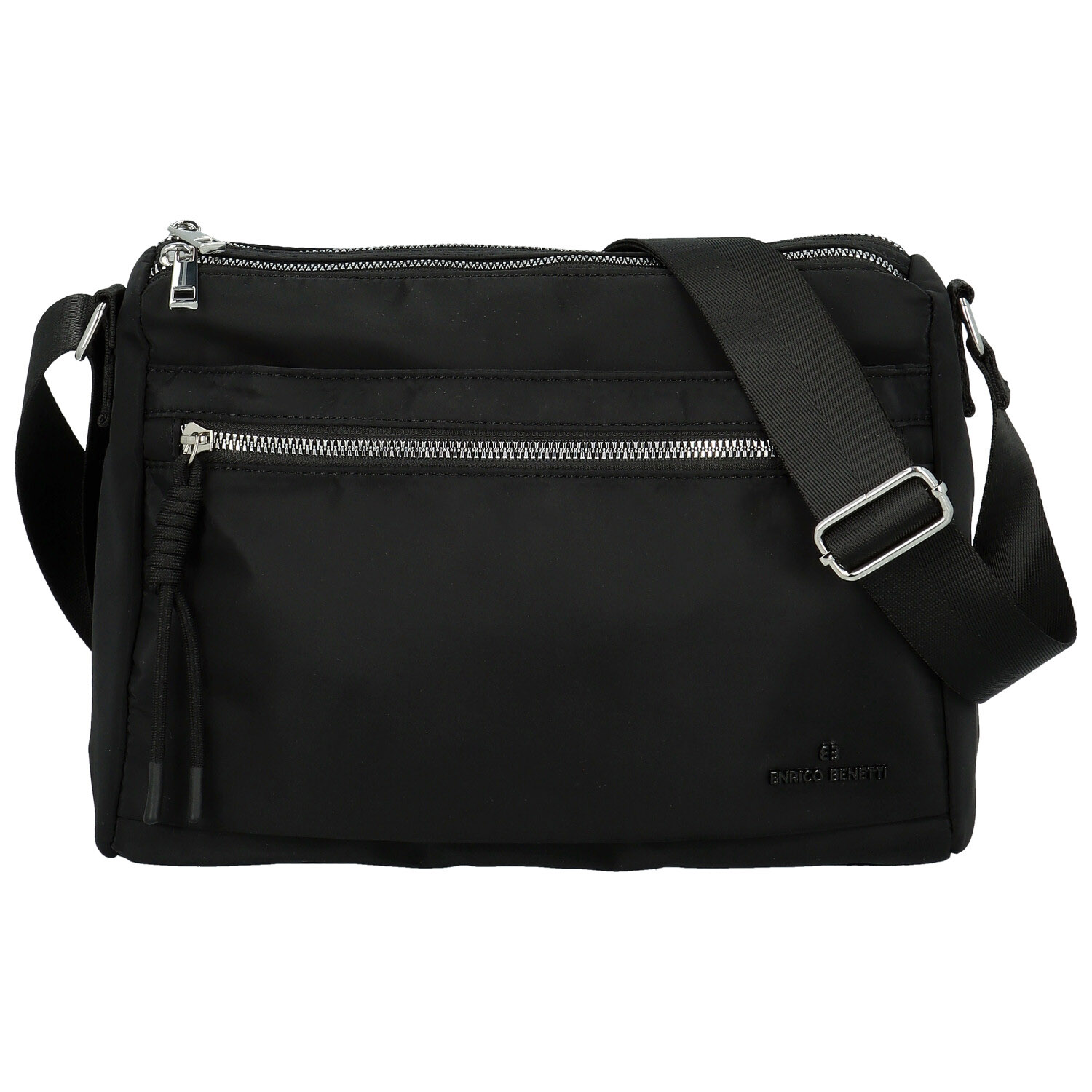 Dámská crossbody kabelka černá - Enrico Benetti Raine