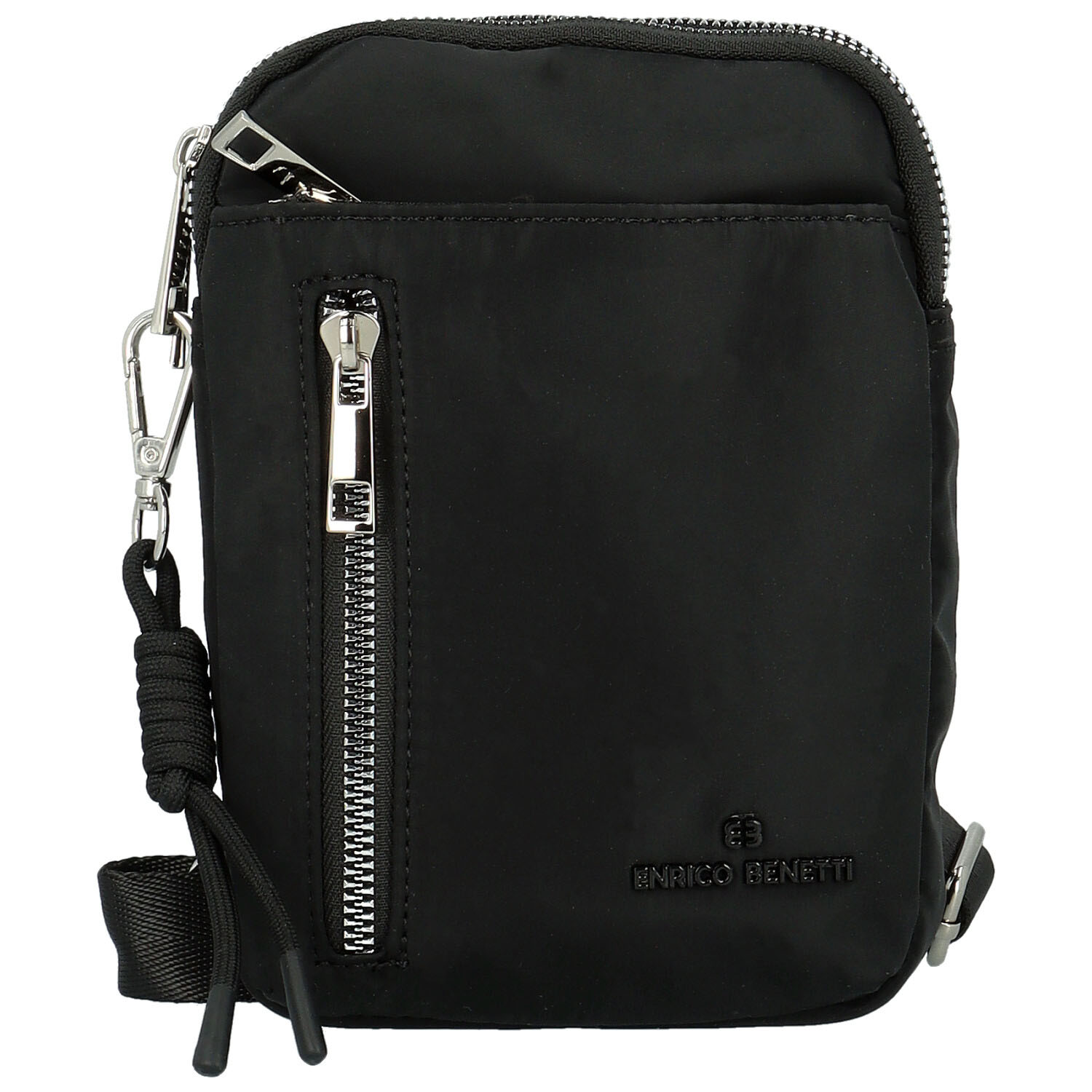 Dámská crossbody kabelka černá - Enrico Benetti Kiera