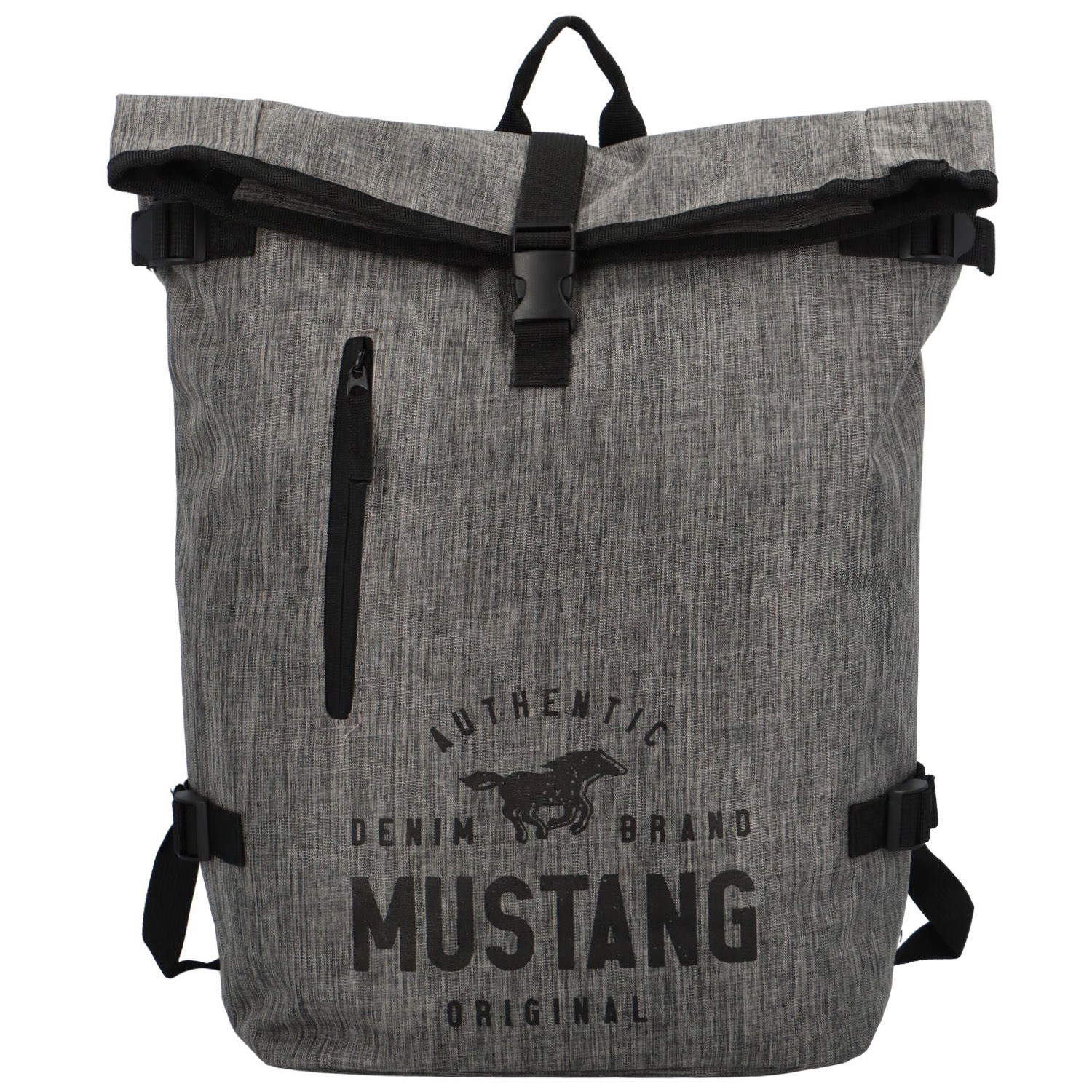Levně Velký batoh šedý - Mustang Lineah