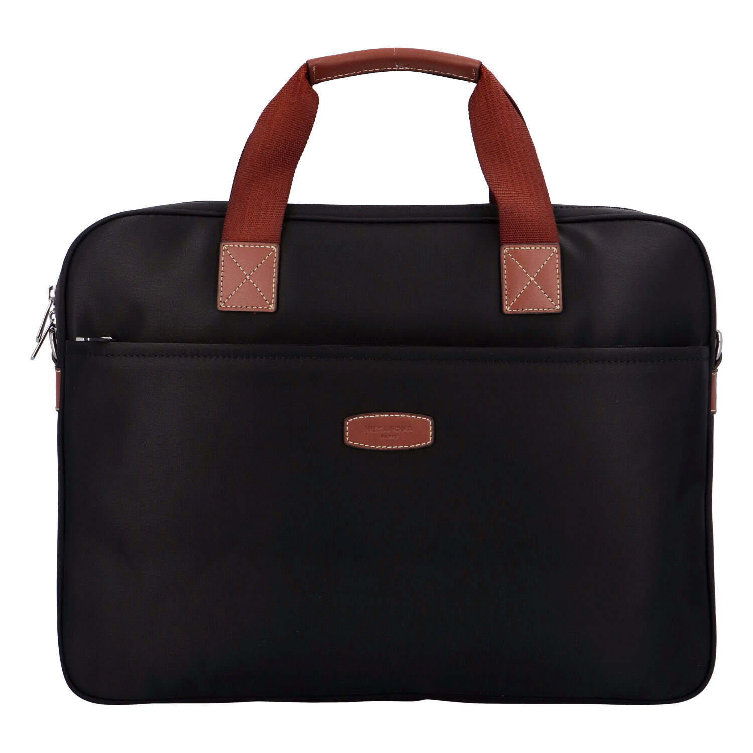Levně Luxusní taška na notebook černá - Hexagona 171176