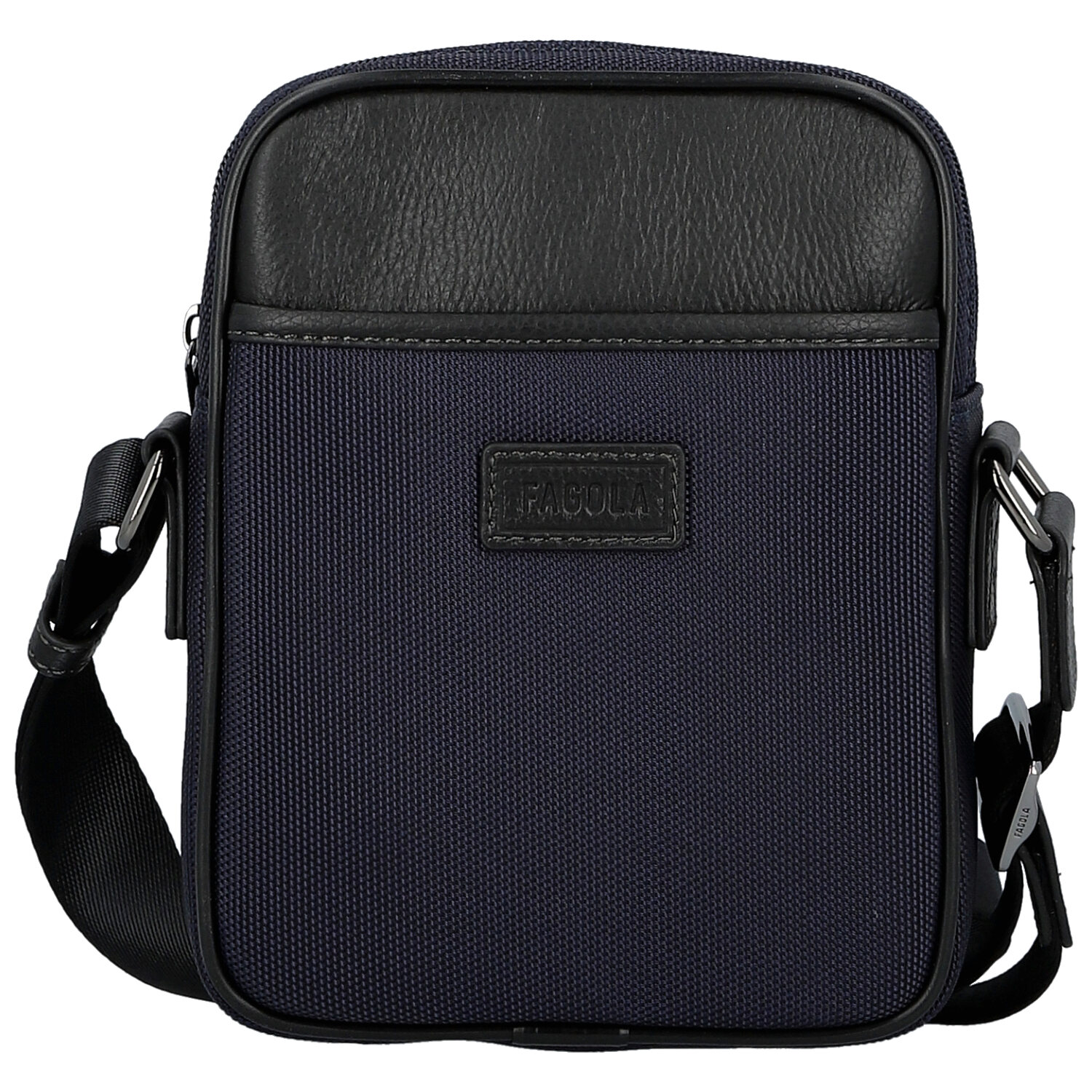 Pánská crossbody taška modrá - Fagola Milany