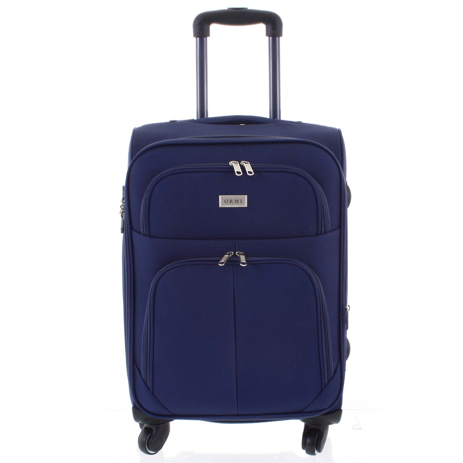Levně Cestovní kufr modrý - Ormi Tessa M