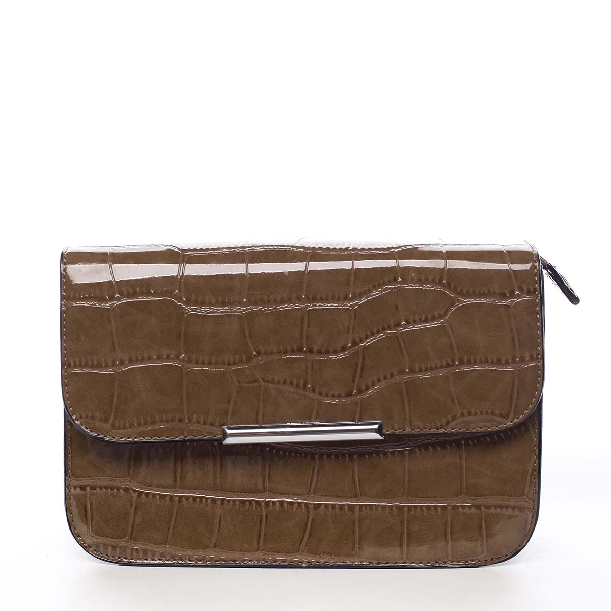 Levně Dámská crossbody kabelka tmavá camel - Silvia Rosa Crakhe