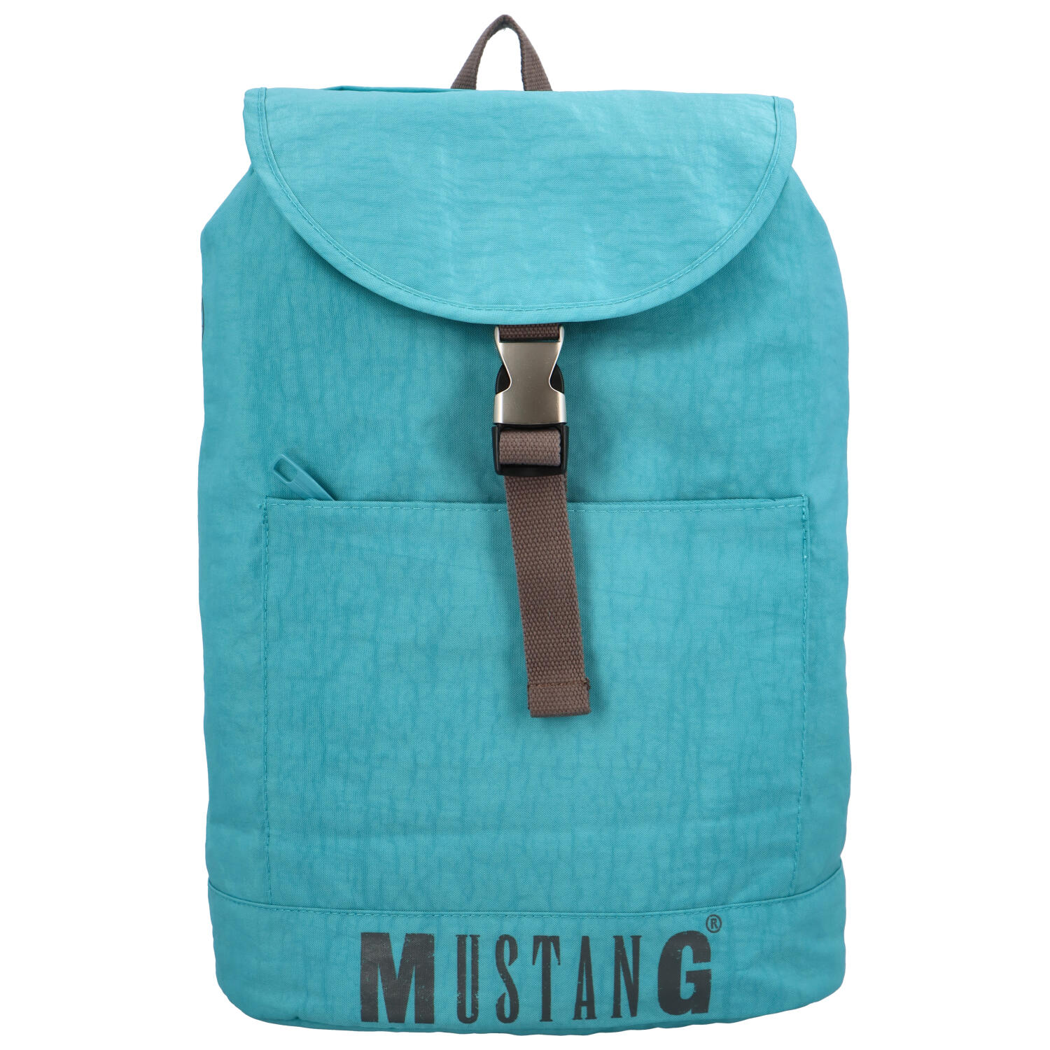 Levně Stylový voděodolný batoh světle modrý - Mustang Grymo