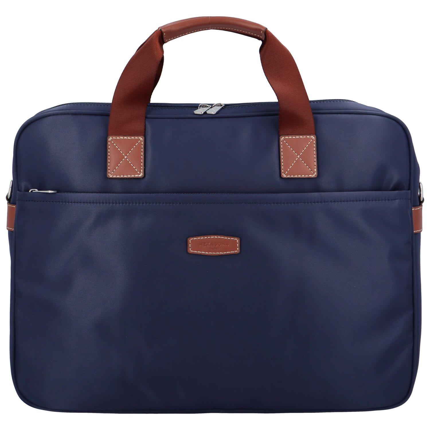 Levně Luxusní taška na notebook tmavě modrá - Hexagona 171176