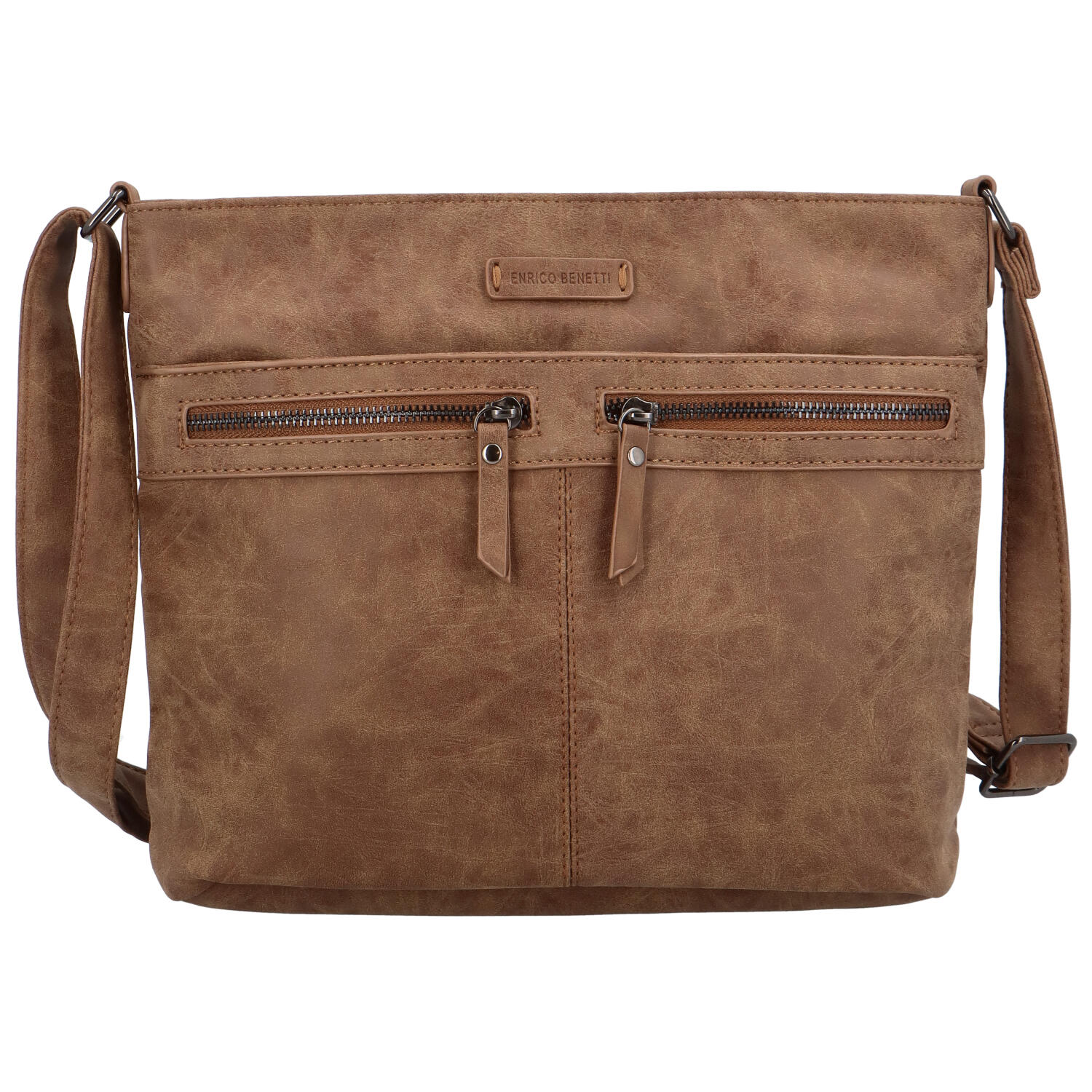 Levně Dámská crossbody kabelka camel - Enrico Benetii Nymea