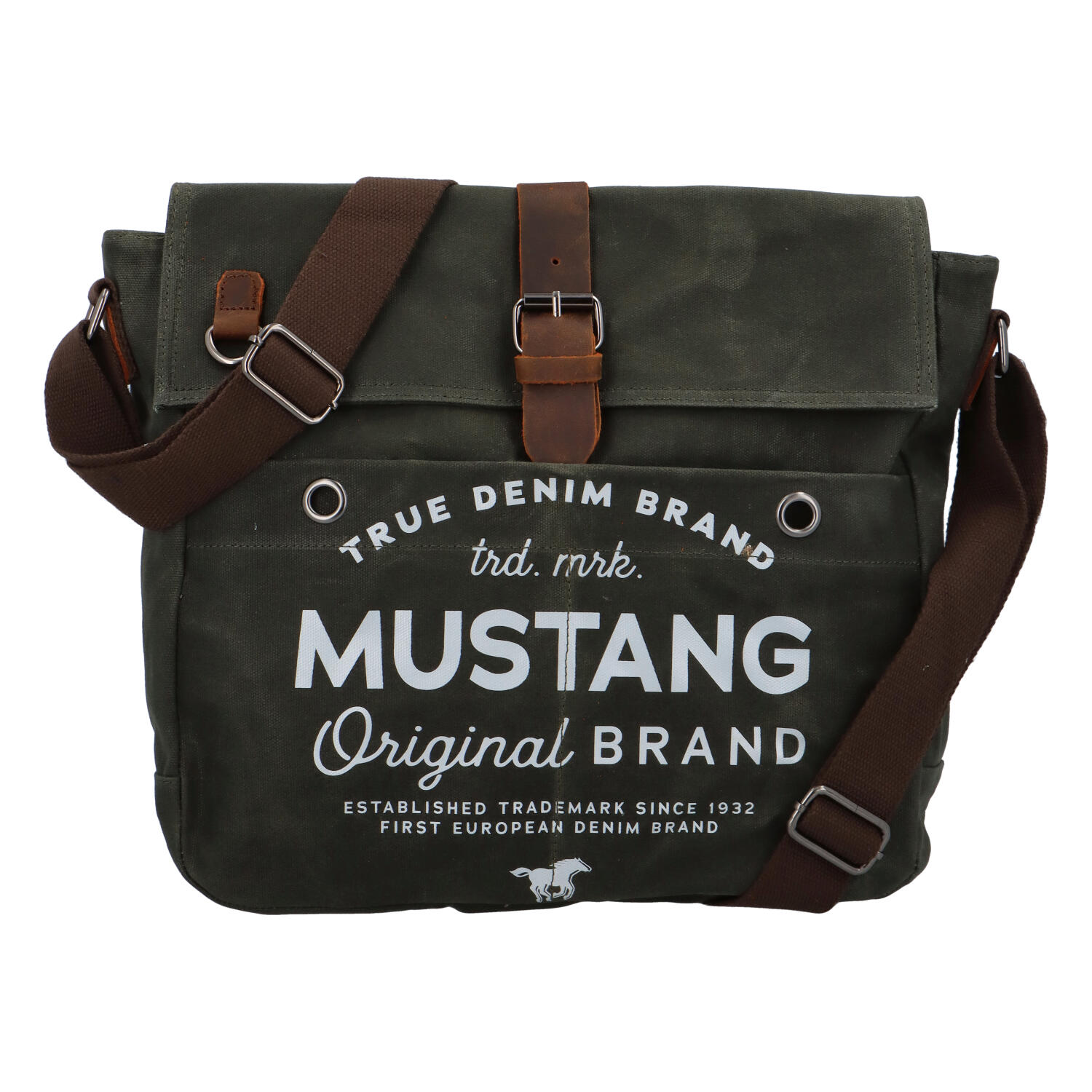 Moderní taška přes rameno khaki - Mustang Kendra Khaki