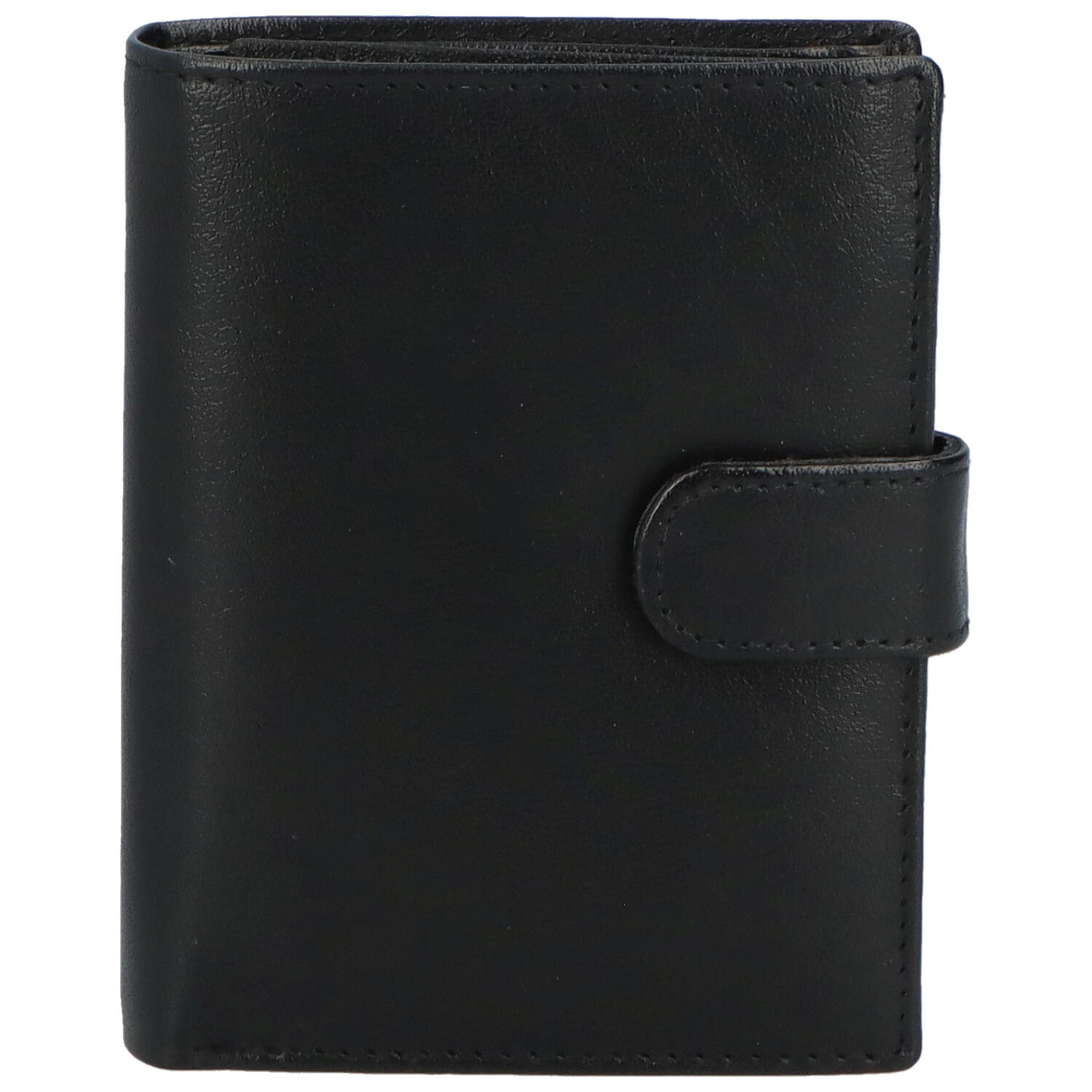 Levně Pánská kožená peněženka černá - Tomas Klimb