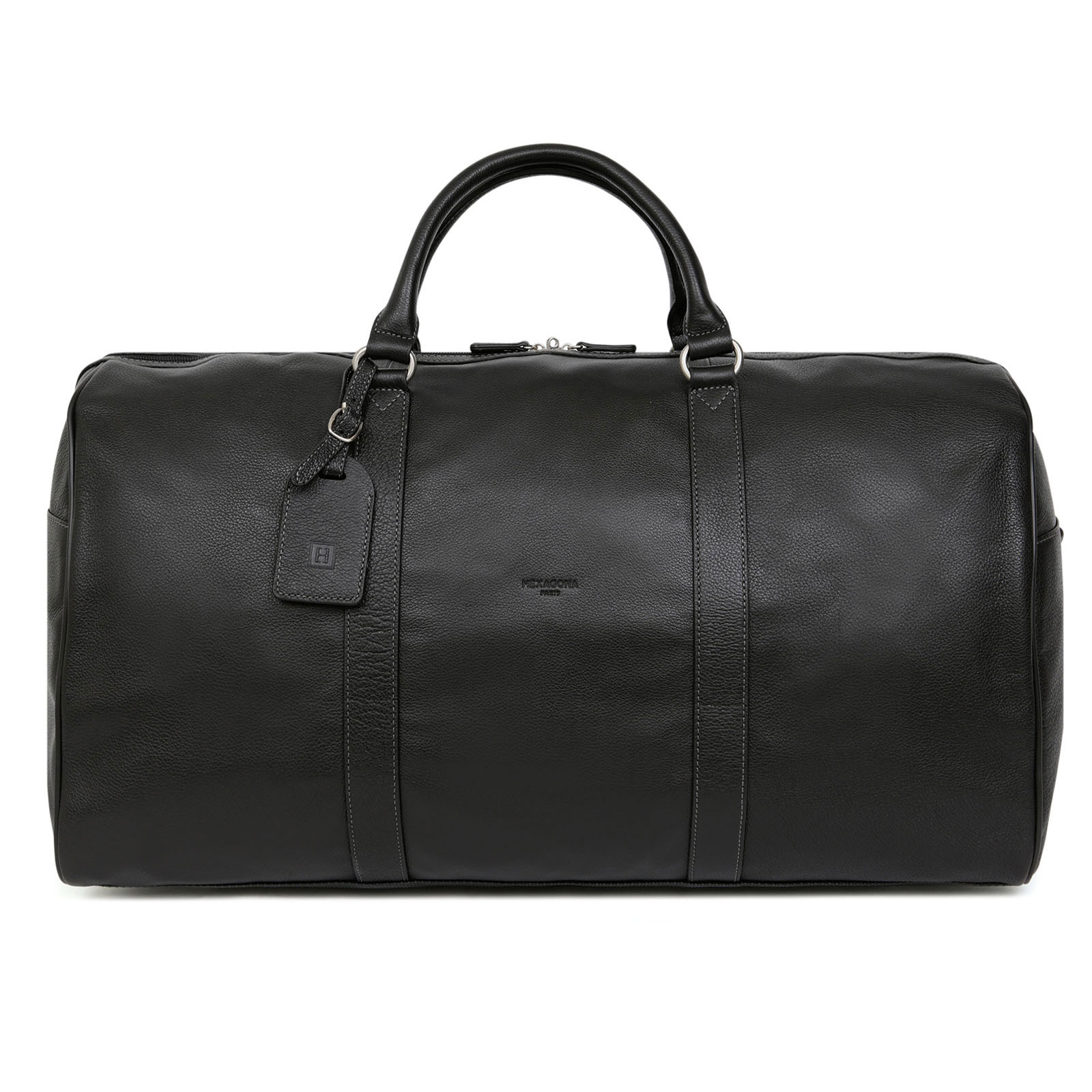 Levně Luxusní kožená cestovní taška černá - Hexagona Maestro