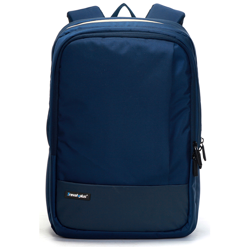 Levně Kvalitní školní a cestovní batoh modrý - Travel plus 0100