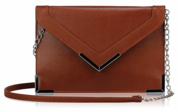 Hnědé psaníčko LSE00179