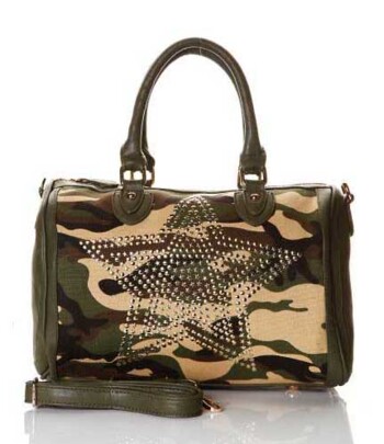 Zelená ARMY kabelka