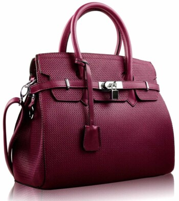 Bordó kabelka LS fashion LS00140