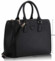 Černá kabelka styl prada LS00184M
