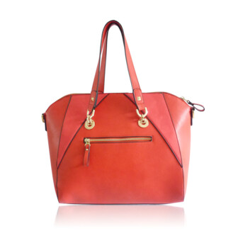 Červená elegantní kabelka Anna Smith S2149