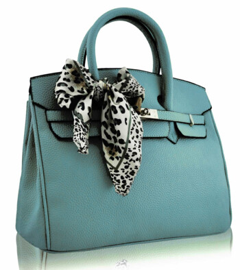 Tyrkysová kabelka LS fashion LS00141B