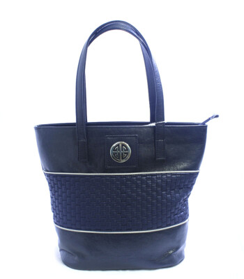 Tmavě-modrá kabelka přes rameno DAMA 1552