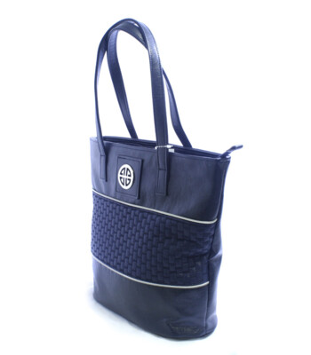 Tmavě-modrá kabelka přes rameno DAMA 1552