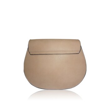 Nude pevnější crossbody kabelka Anna Smith S2144