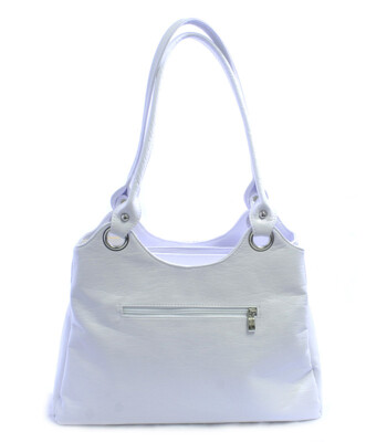 Bílá kabelka přes rameno SEKA 1009