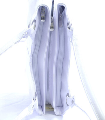 Bílá kabelka přes rameno SEKA 1009