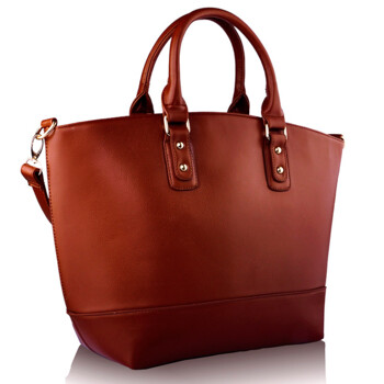 Hnědá kabelka LS fashion LS0085B