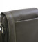 Tmavě-hnědá luxusní kožená taška IG702