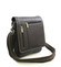 Tmavě-hnědá luxusní kožená taška IG703