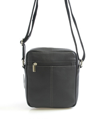 Černá luxusní kožená taška IG710