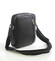 Černá luxusní kožená taška IG711