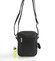Černá luxusní kožená taška IG714