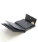 Černá peněženka z telecí kůže SendiDesign T5700