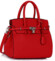 Červená kabelka LS fashion LS00140