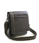 Tmavě-hnědá luxusní kožená taška IG702